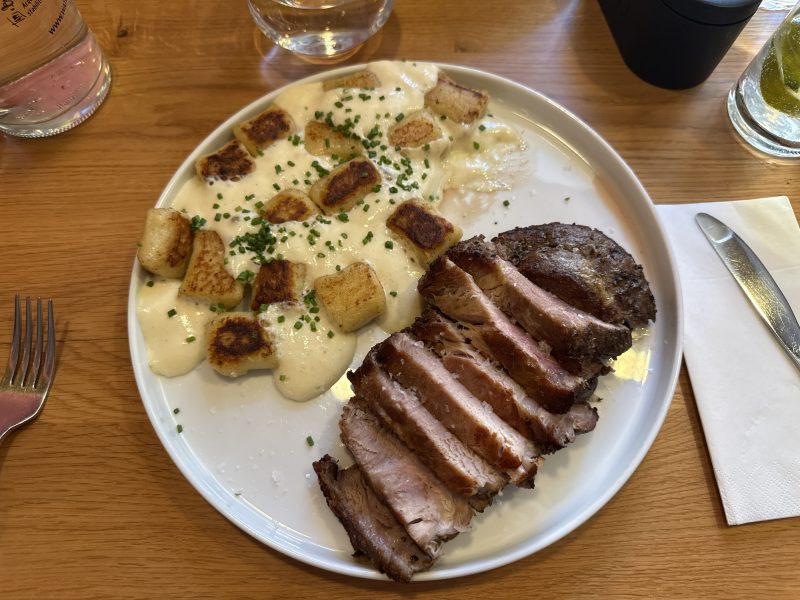 Classic Duck Breast Paired with Creamy Golden Gnocchi
